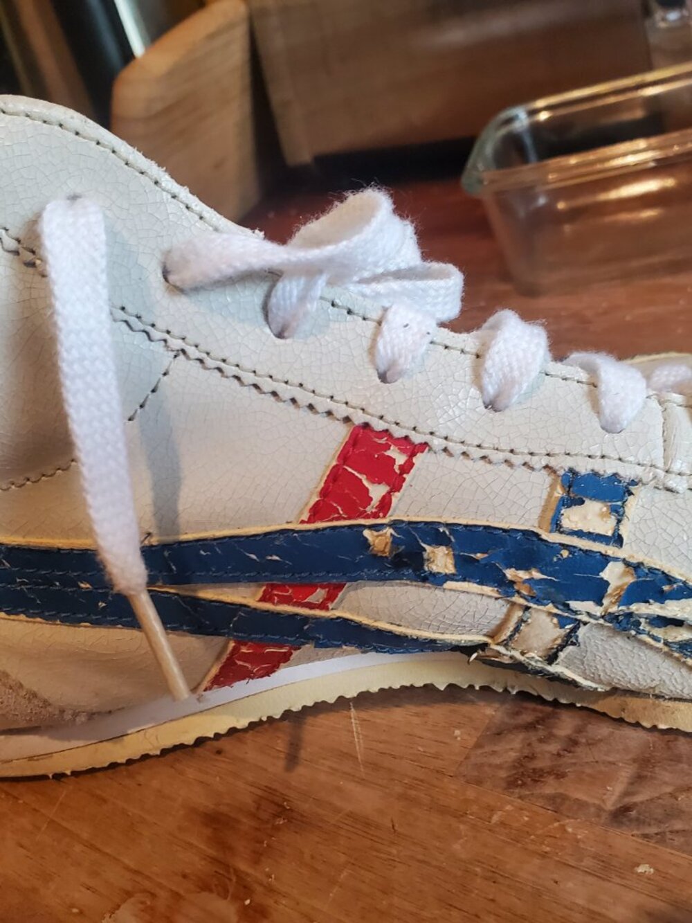 Onitsuka Tiger Mexico Mid Runner Vintage Rare Sneakers Men's 8 - Very Worn